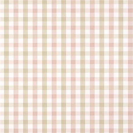 Saybrook Check Pink and Beige AT15149 Saybrook Check Pink and Beige AT15149