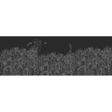 Carta da Parati INKMK1301 MYKING - INKIOSTRO BIANCO