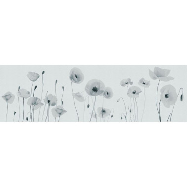 Carta da Parati INKPP1301 POPPIES - INKIOSTRO BIANCO