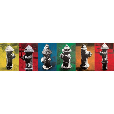 Papel Pintado INKHY13 HYDRANTS - INKIOSTRO BIANCO