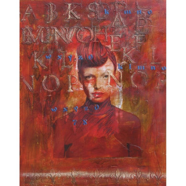 Tapete INKRE13 RED EVIL - INKIOSTRO BIANCO