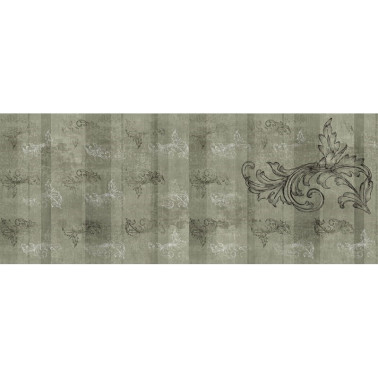 Carta da Parati INKAT1302 ANTIQUE TWISTS - INKIOSTRO BIANCO
