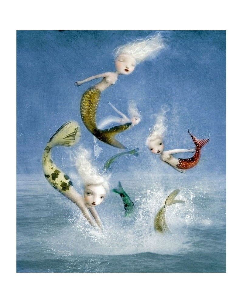 Papier peint INKCCDD13 MERMAIDS - INKIOSTRO BIANCO