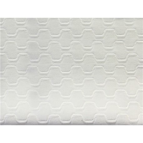 CARVER EMBOSSED VELVET WATER REPELLENT 01 Natural White CARVER EMBOSSED VELVET WATER REPELLENT 01 Natural White