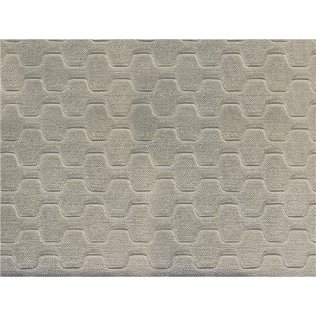CARVER EMBOSSED VELVET WATER REPELLENT 05 Greige Taupe CARVER EMBOSSED VELVET WATER REPELLENT 05 Greige Taupe