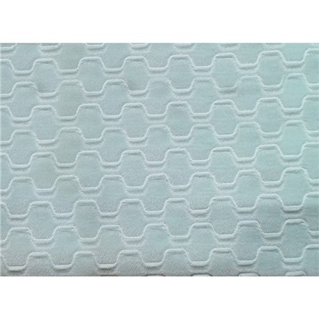 CARVER EMBOSSED VELVET WATER REPELLENT 17 Seafoam CARVER EMBOSSED VELVET WATER REPELLENT 17 Seafoam
