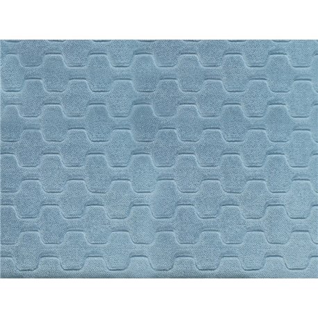 CARVER EMBOSSED VELVET WATER REPELLENT 25 Blue Sky