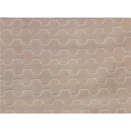 CARVER EMBOSSED VELVET WATER REPELLENT 31 Pale Nude CARVER EMBOSSED VELVET WATER REPELLENT 31 Pale Nude
