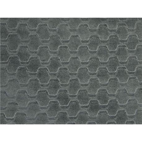 CARVER EMBOSSED VELVET WATER REPELLENT 38 Silver Gray CARVER EMBOSSED VELVET WATER REPELLENT 38 Silver Gray