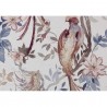 Sonnet d'oiseau Chambrayweave bleue de luxe Mural 1209-157-02