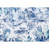 Pavillon Lupin Toile de luxe bleu 2109-153-02