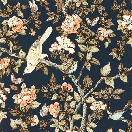 Caverley Indigo Blue-Rowan Berry DOSW217037 Caverley Indigo Blue-Rowan Berry DOSW217037