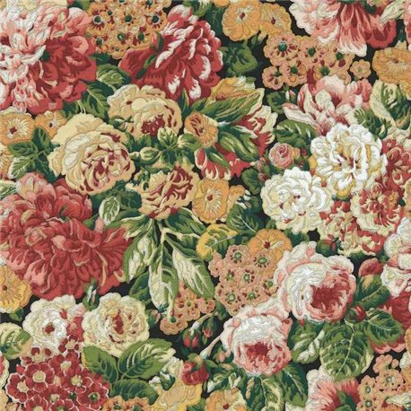 Rose and Peony Amanpuri Red-Devon Green DOSW217028 Rose and Peony Amanpuri Red-Devon Green DOSW217028