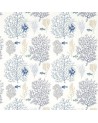 Fabric CORAL & FISH DVOY233300-marine blue Sanderson
