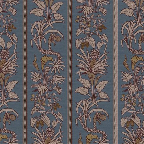 Botanize Heritage Grasscloth Whale Blue DVS054 Botanize Heritage Grasscloth Whale Blue DVS054