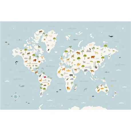 Animal Map Aqua 9700050 Animal Map Aqua 9700050