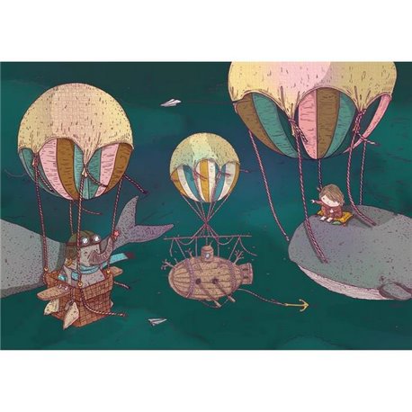 Balloon Rides Dusk 9700033 Balloon Rides Dusk 9700033