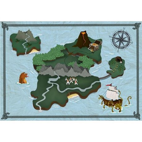 Treasure Map Aqua 9700071 Treasure Map Aqua 9700071