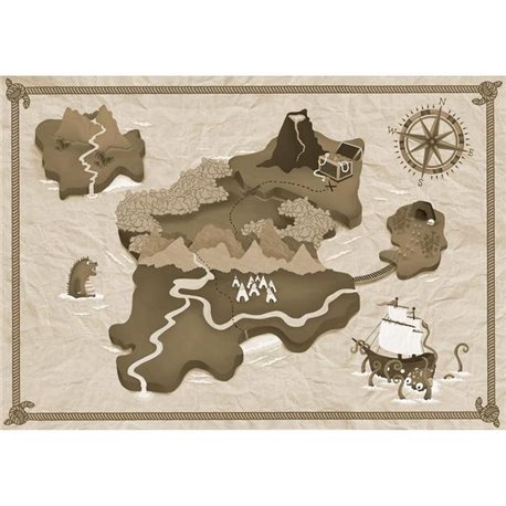 Treasure Map Papyrus 9700072 Treasure Map Papyrus 9700072
