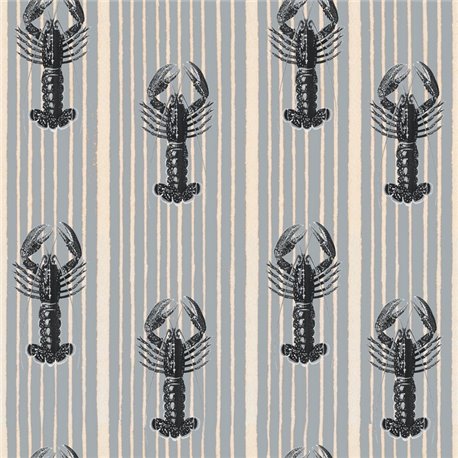 Mediterranean Lobsters Light Grey WP30063 Mediterranean Lobsters Light Grey WP30063