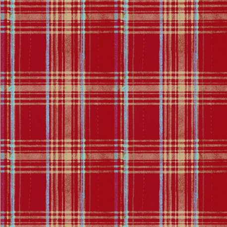 Seaport Plaid Red WP30066 Seaport Plaid Red WP30066