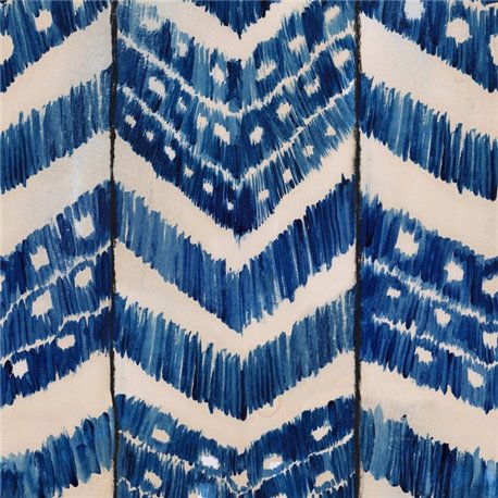Turkish Ikat Indigo WP30059 Turkish Ikat Indigo WP30059