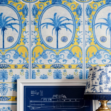 La Villa Mural Jaune WP20575
