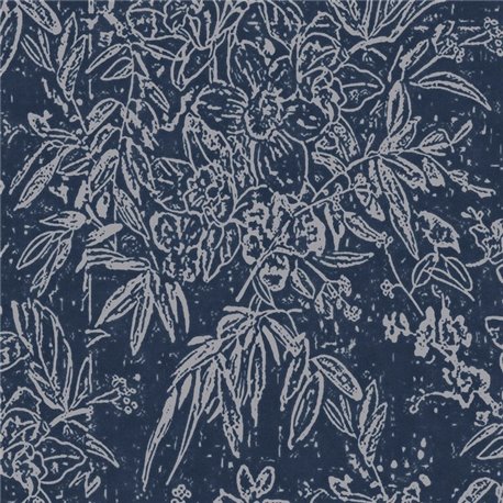 Cherry Orchard Indigo WP30008 Cherry Orchard Indigo WP30008