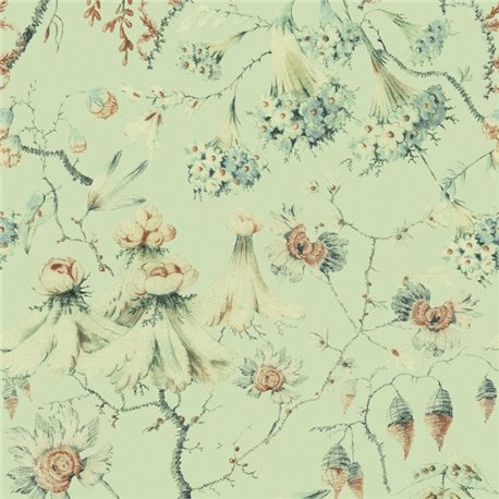 Grandmas Tapestry Green WP30019 Grandmas Tapestry Green WP30019