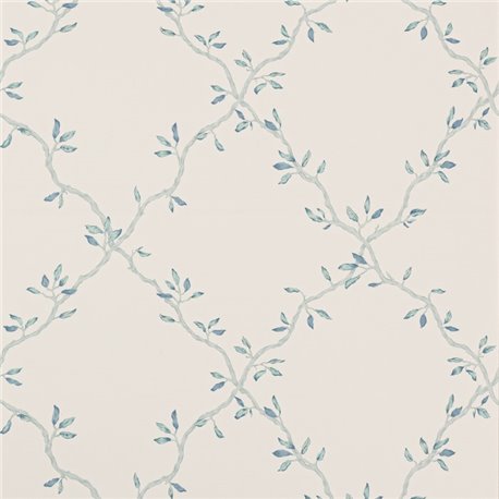 Leaf Trellis Old Blue 07706-05 Leaf Trellis Old Blue 07706-05