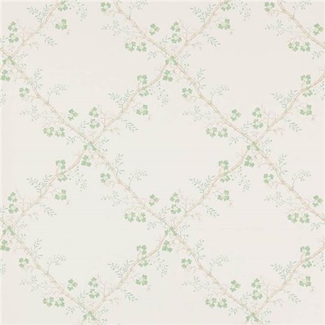 Trefoil Trellis Celadon W7008-01 Trefoil Trellis Celadon W7008-01