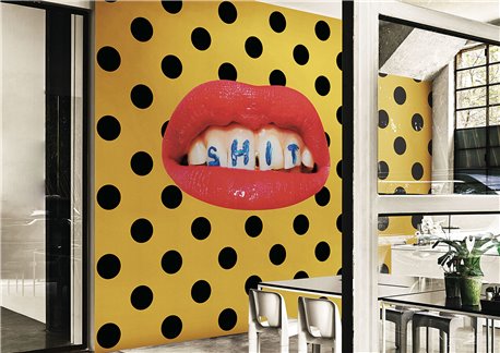 Carta da Parati WASH YOUR MOUTH 02TP-01 - LONDON ART
