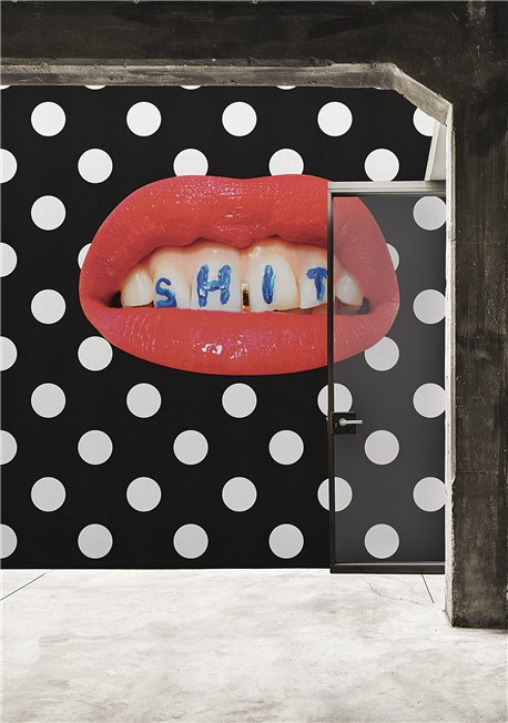 Papier peint WASH YOUR MOUTH 02TP-03 - LONDON ART