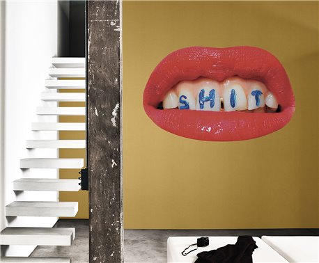Papel de parede WASH YOUR MOUTH 02TP-06 - LONDON ART