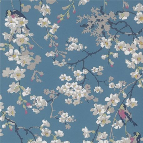 Massingberd Blossom Deep Blue 0260MADEEPZ Massingberd Blossom Deep Blue 0260MADEEPZ