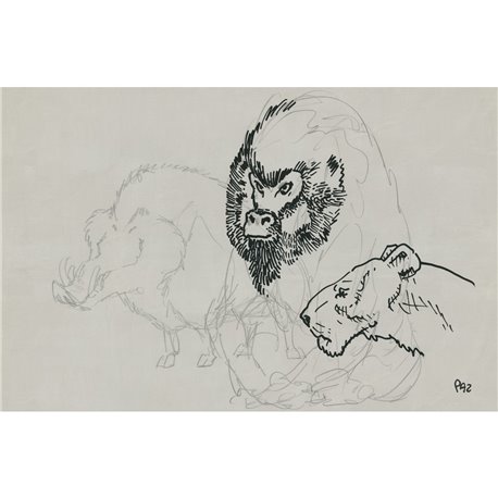 75761 2 BESTIARIO-SKETCH GREY 75761 2 BESTIARIO-SKETCH GREY