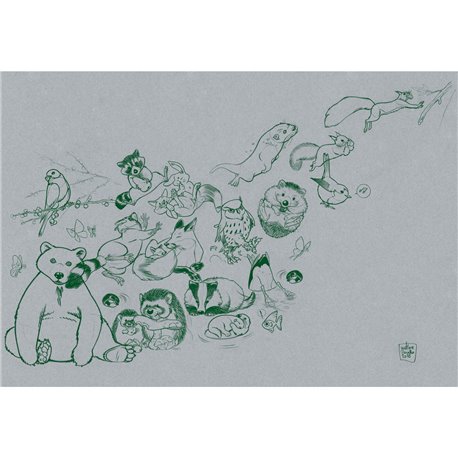 69899-3 ZANELLA JUMP-PAPER-GREEN 69899-3 ZANELLA JUMP-PAPER-GREEN