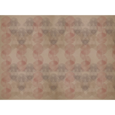 70874-1 C STRIPES-LADYBUG-SALMON