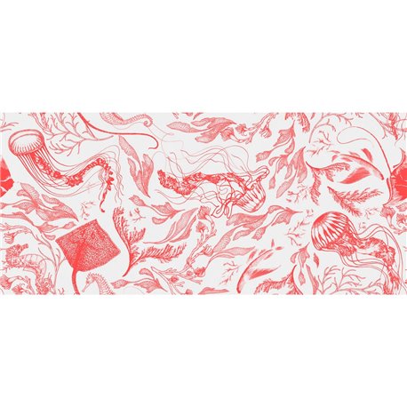 73684-5 FEANNE SEALIFE-CORAL-WHITE 73684-5 FEANNE SEALIFE-CORAL-WHITE