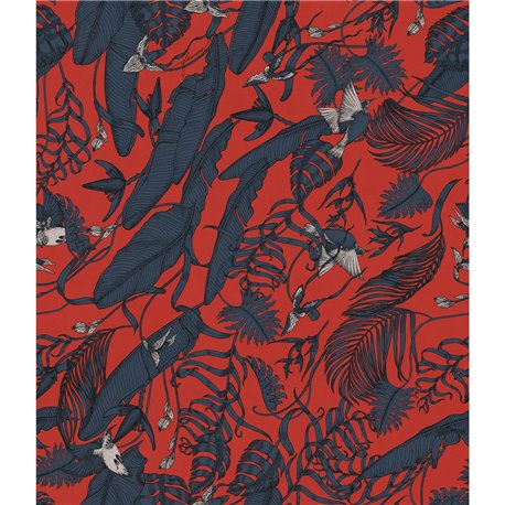 73685-3 FEANNE TROPICAL-FOLIAGE-ORANGE 73685-3 FEANNE TROPICAL-FOLIAGE-ORANGE