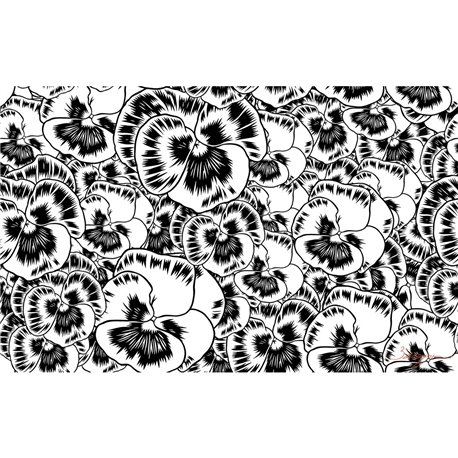 75772-1 AURORA-FLOREALE BLACKANDWHITE 75772-1 AURORA-FLOREALE BLACKANDWHITE