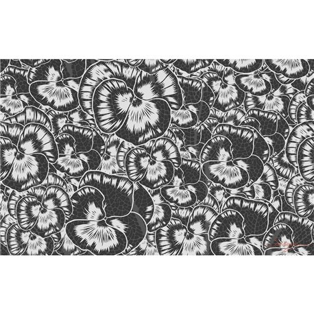 75772-2 AURORA-FLOREALE CRACKED-ANTHRACITE 75772-2 AURORA-FLOREALE CRACKED-ANTHRACITE