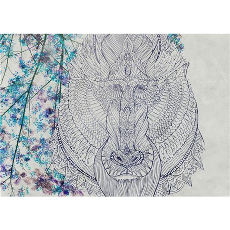 61024-BABOON-GREY 61024-BABOON-GREY