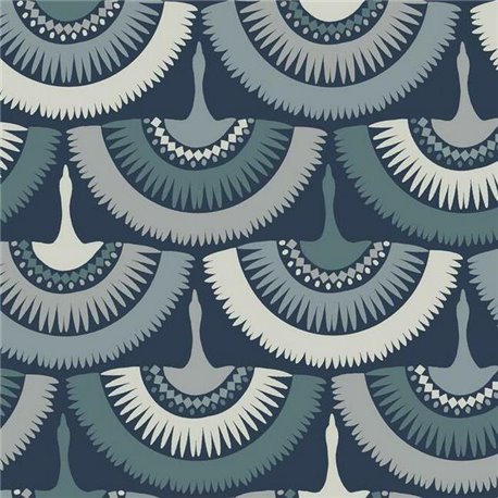 Feather and Fringe Navy BO6642 Feather and Fringe Navy BO6642