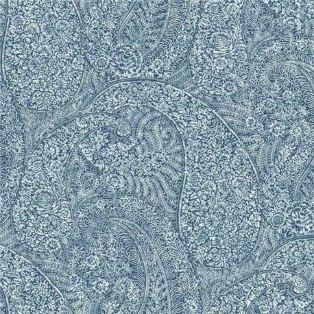 Kashmir Dreams Paisley Blue BO6655 Kashmir Dreams Paisley Blue BO6655