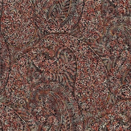 Kashmir Dreams Paisley Red BO6651 Kashmir Dreams Paisley Red BO6651