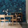 Cellular Patterns Sapphire Mural A00154