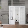 Earth Layers Metallics Silver Mural A00161