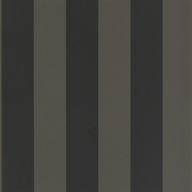 Papel de parede PRL026-17 SPALDING STRIPE - BLACK BLACK - Ralph Lauren Home