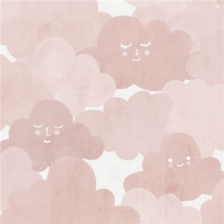 Happy Clouds Pink R18141 Happy Clouds Pink R18141